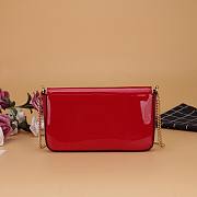 Fendi multiple wallet chain red | 8842 - 6