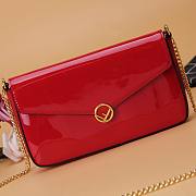 Fendi multiple wallet chain red | 8842 - 5