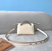 Fendi By The Way Mini Small white leather Boston bag - 4