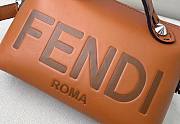 Fendi By The Way Mini Small brown leather Boston bag - 4