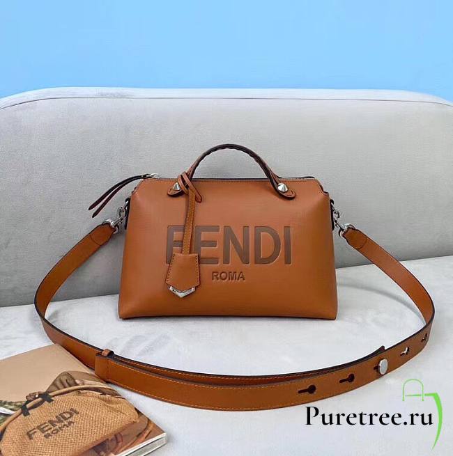 Fendi By The Way Medium Small brown leather Boston bag - 1
