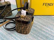 Fendi box monogram FF brown - 4