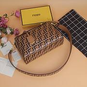 Fendi By The Way Boston brown leather bag | 8809 - 6
