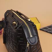 Fendi By The Way Boston black leather bag | 8809 - 5