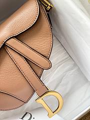 Dior Micro Saddle Mini Grained Leather in Beige | 0443 - 2