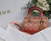 DIOR My ABCDIOR Lady Black Cannage Lambskin Bag | M0538 - 6