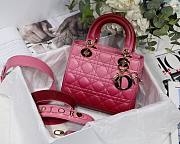DIOR My ABCDIOR Lady Pink Cannage Lambskin Bag | M0538 - 1