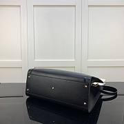 Gucci Diana medium tote bag in black leather | 655658 - 6