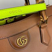 Gucci Diana medium tote bag in brown leather | 655658 - 2