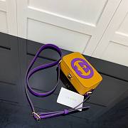 Gucci Interlocking G mini bag in yellow leather | ‎658230 - 6