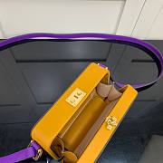 Gucci Interlocking G mini bag in yellow leather | ‎658230 - 3