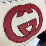 Gucci Interlocking G mini bag in white leather | ‎658230 - 3