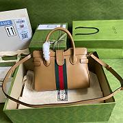 Gucci Small top handle bag with Double G | 658450  - 3