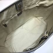 Gucci GG Guccissima Joy Large Gray Leather Tote Bag | 449647 - 2