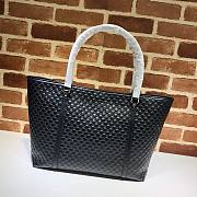 Gucci GG Guccissima Joy Large Black Leather Tote Bag | 449647 - 3