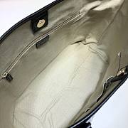 Gucci GG Guccissima Joy Large Black Leather Tote Bag | 449647 - 4
