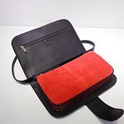 Gucci Ophidia GG messenger bag in red velvet leather | 548304 - 4