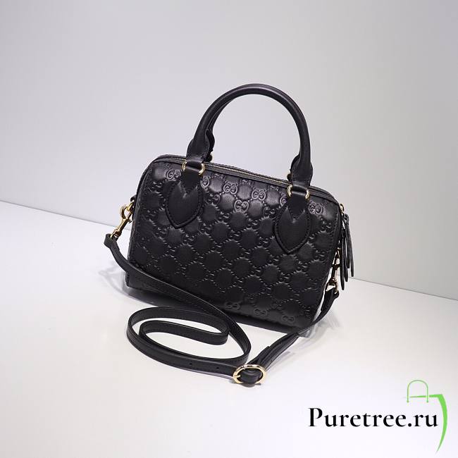 Gucci Joy mini Bag Signature Leather in black  | 475842  - 1