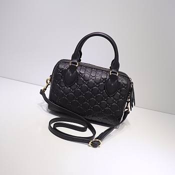 Gucci Joy mini Bag Signature Leather in black  | 475842 