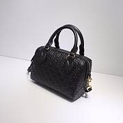 Gucci Joy mini Bag Signature Leather in black  | 475842  - 6