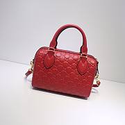 Gucci Joy mini Bag Signature Leather in red | 475842 - 2