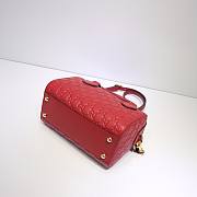 Gucci Joy mini Bag Signature Leather in red | 475842 - 4