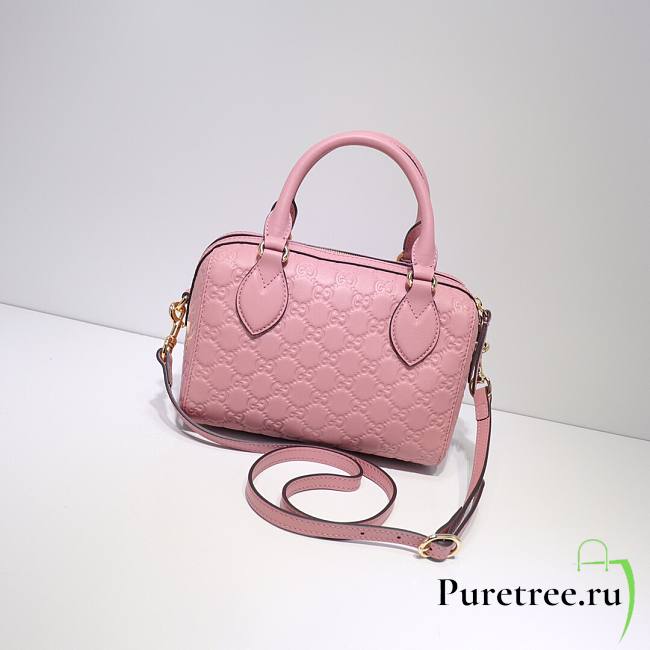 Gucci Joy mini Bag Signature Leather in pink | 475842 - 1
