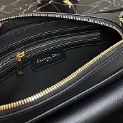 Dior Saddle Messenger Black Grained Calfskin Bag | 9238 - 6