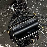 Dior Saddle Messenger Black Grained Calfskin Bag | 9238 - 3