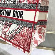 DIOR | Medium Book Tote D-Royaume D'Amour Embroidery - 36cm - 4