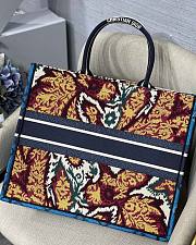 DIOR | Large Book Tote Blue Constellation Embroidery - 41.5cm - 3