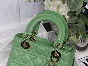 DIOR My ABCDIOR Lady Green Lambskin Bag | M0538 - 6