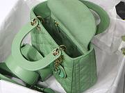 DIOR My ABCDIOR Lady Green Lambskin Bag | M0538 - 5