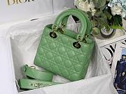 DIOR My ABCDIOR Lady Green Lambskin Bag | M0538 - 3