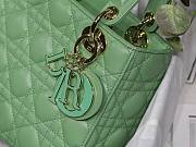 DIOR My ABCDIOR Lady Green Lambskin Bag | M0538 - 2