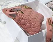 DIOR My ABCDIOR Lady Pink Lambskin Bag | M0538 - 6