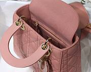 DIOR My ABCDIOR Lady Pink Lambskin Bag | M0538 - 5