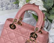 DIOR My ABCDIOR Lady Pink Lambskin Bag | M0538 - 2