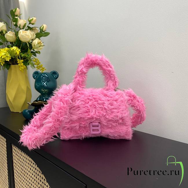 Balenciaga Hourglass XS pink bag  - 1