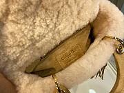 Dior Lady Winter Fur Lambskin Vintage Mini 17cm - 5