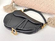 Dior Saddle Black 25cm Bag | M0446 - 3