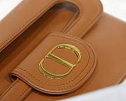 Dior Medium Diordouble Smooth Calfskin in brown | M8641 - 3