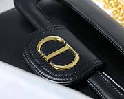 Dior Medium Diordouble Smooth Calfskin in black | M8641 - 5