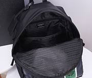 Prada Nylon & Leather Black Backpack  - 2