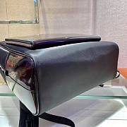 Prada Nylon & Leather Black Backpack | 2VZ084 - 5