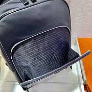 Prada Nylon & Leather Black Backpack | 2VZ084 - 3