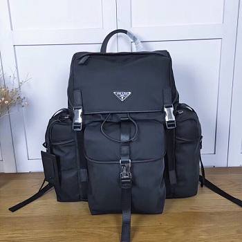 Prada Traveling Black Backpack | 2VZ074