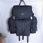 Prada Traveling Black Backpack | 2VZ074 - 6