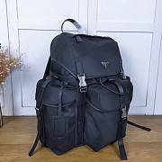 Prada Traveling Black Backpack | 2VZ074 - 4