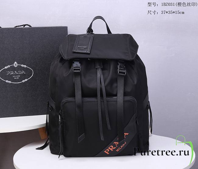 Prada black backpack | 1BZ031 - 1